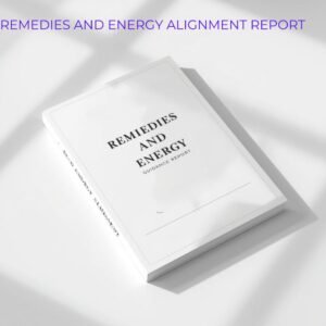 remedies and energy alignment guidance report for career stability