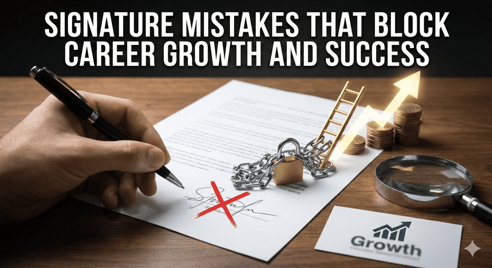 signature mistakes for career growth and success