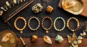 best crystal bracelet for business success and wealth attraction