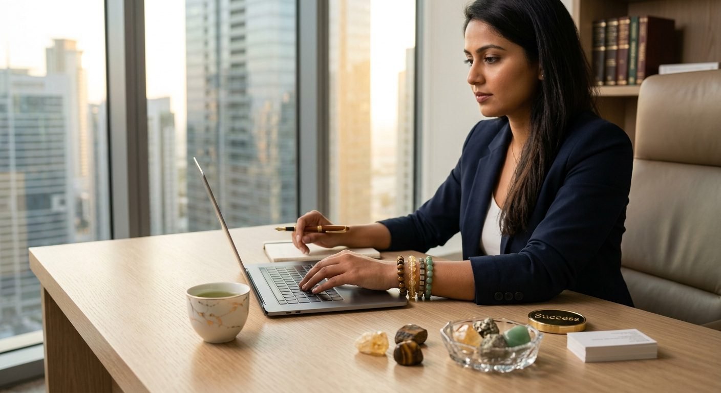best crystal bracelet for career growth and job success