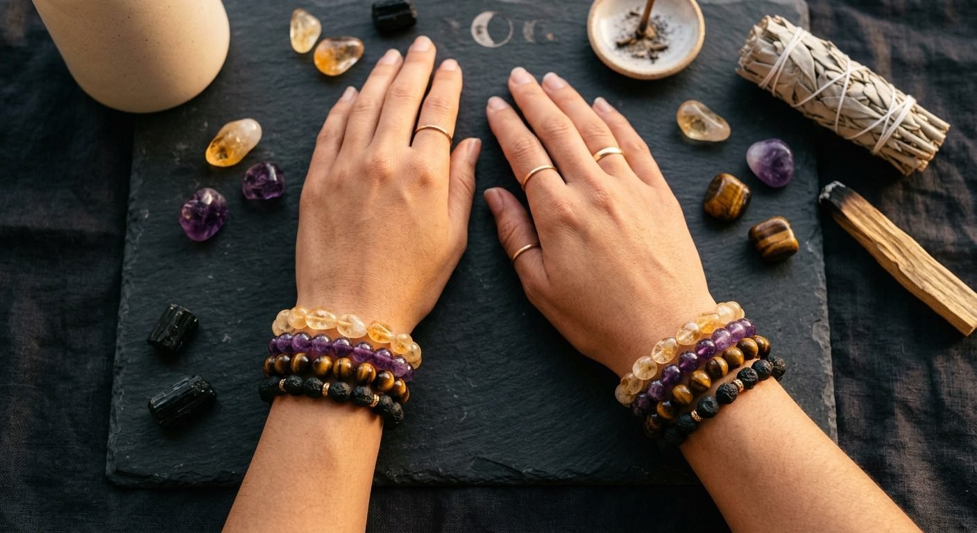 which hand to wear crystal bracelet left or right hand guide
